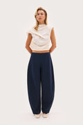 Everyday Balloon Trousers - Navy