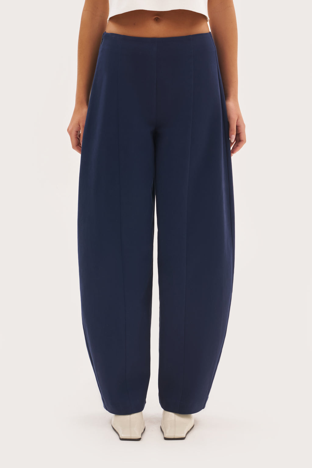 Everyday Balloon Trousers - Navy