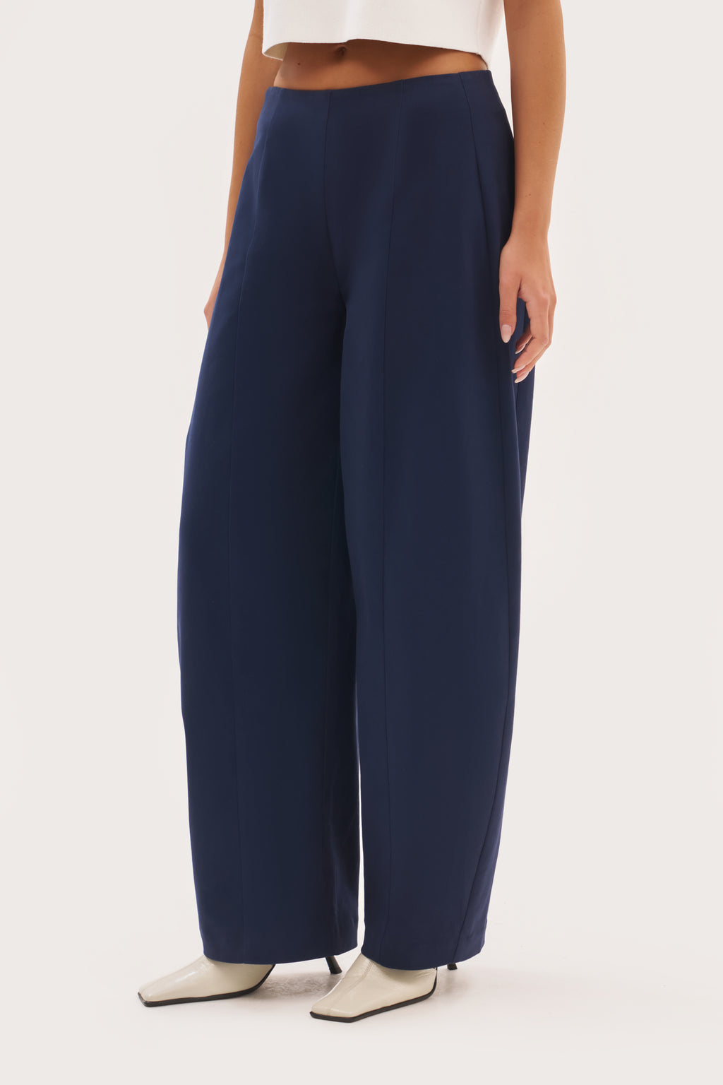Everyday Balloon Trousers - Navy