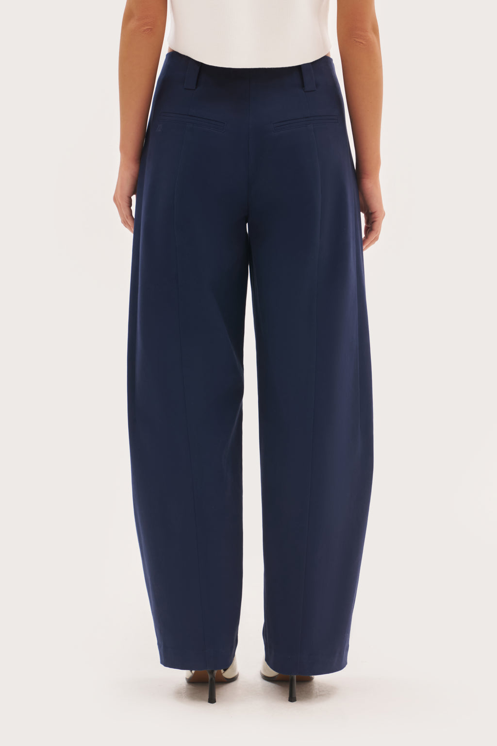 Everyday Balloon Trousers - Navy