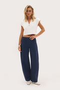 Everyday Balloon Trousers - Navy