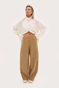 Everyday Balloon Trousers - Taupe