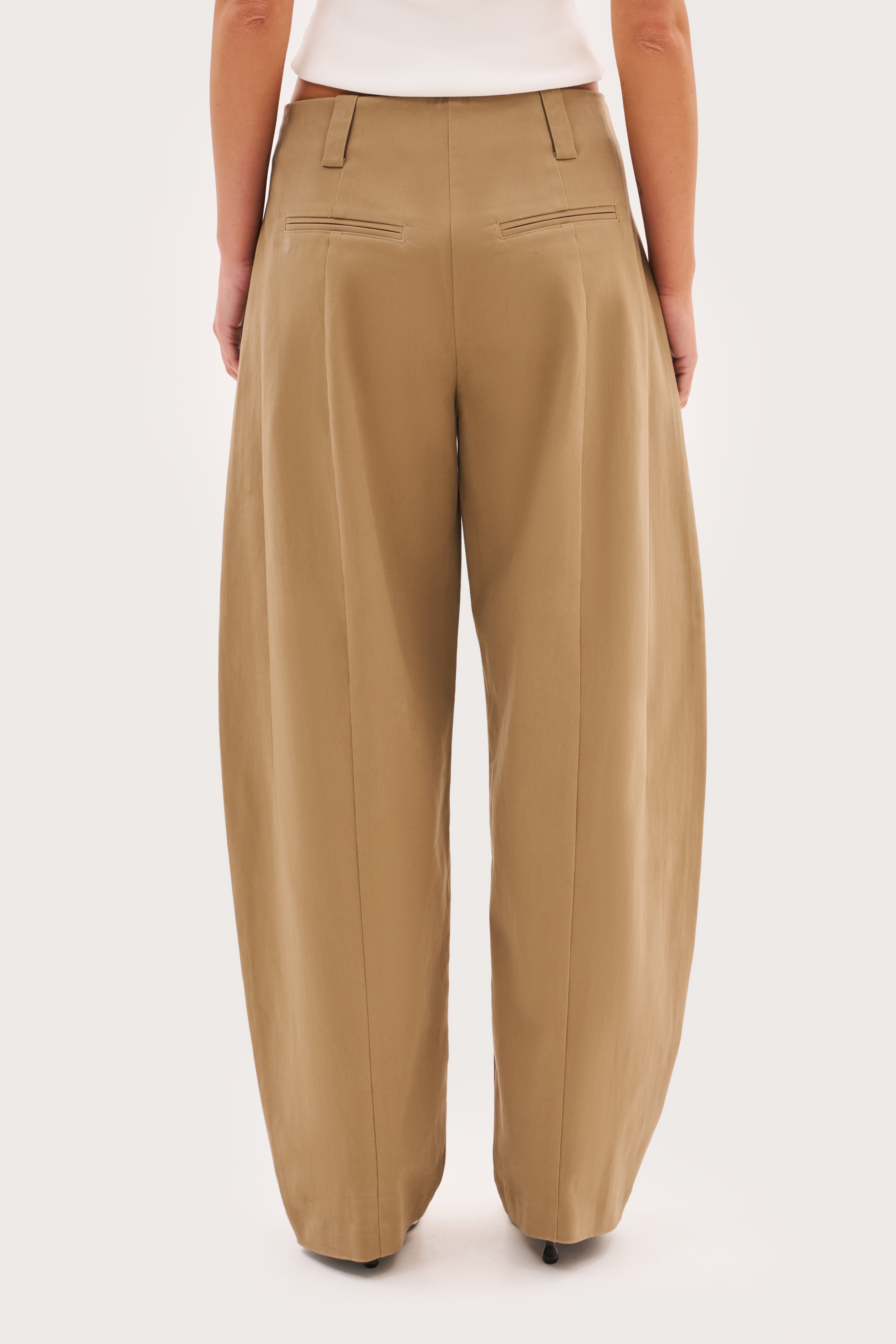 Everyday Balloon Trousers - Taupe