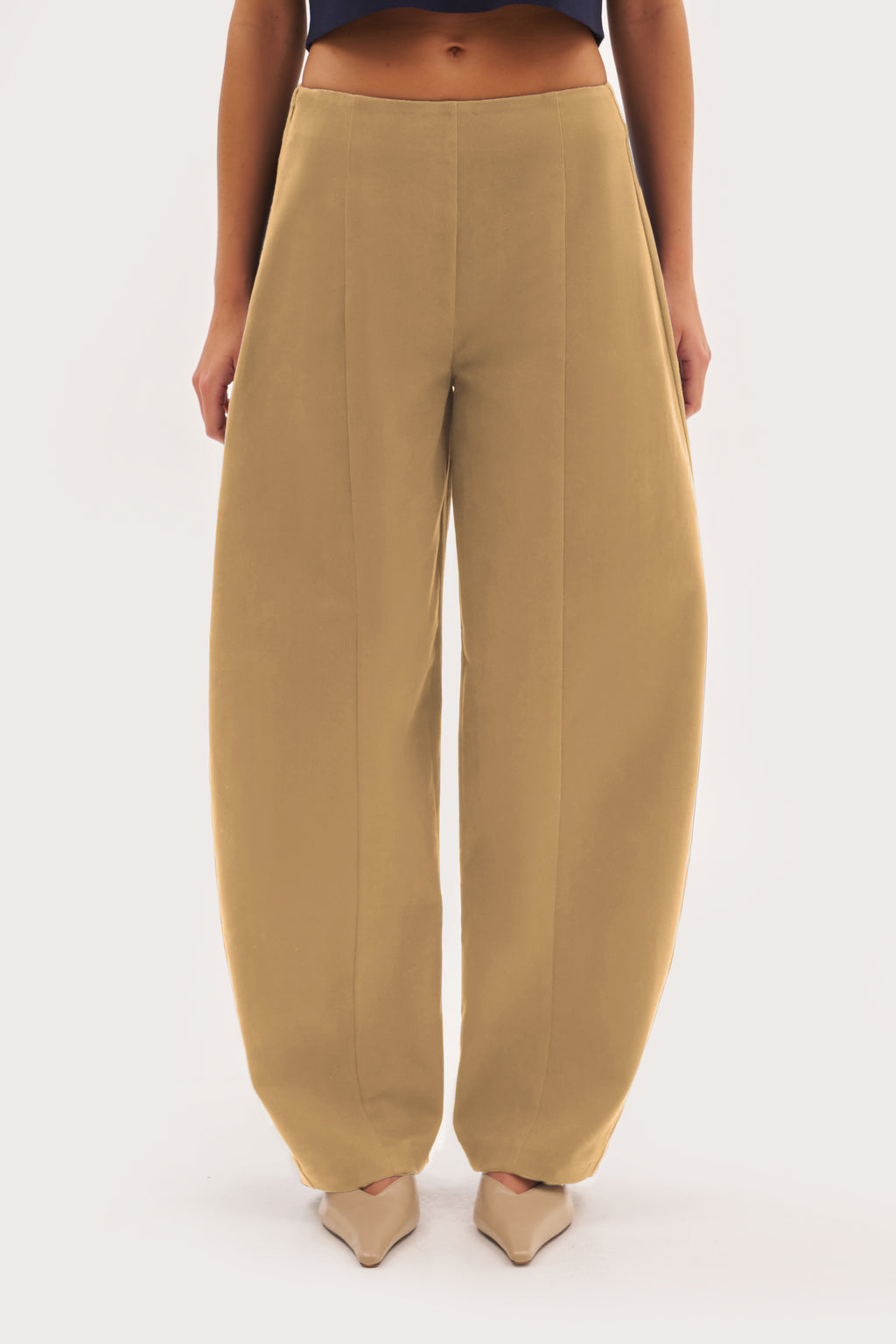 Everyday Balloon Trousers - Taupe