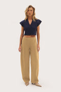 Everyday Balloon Trousers - Taupe