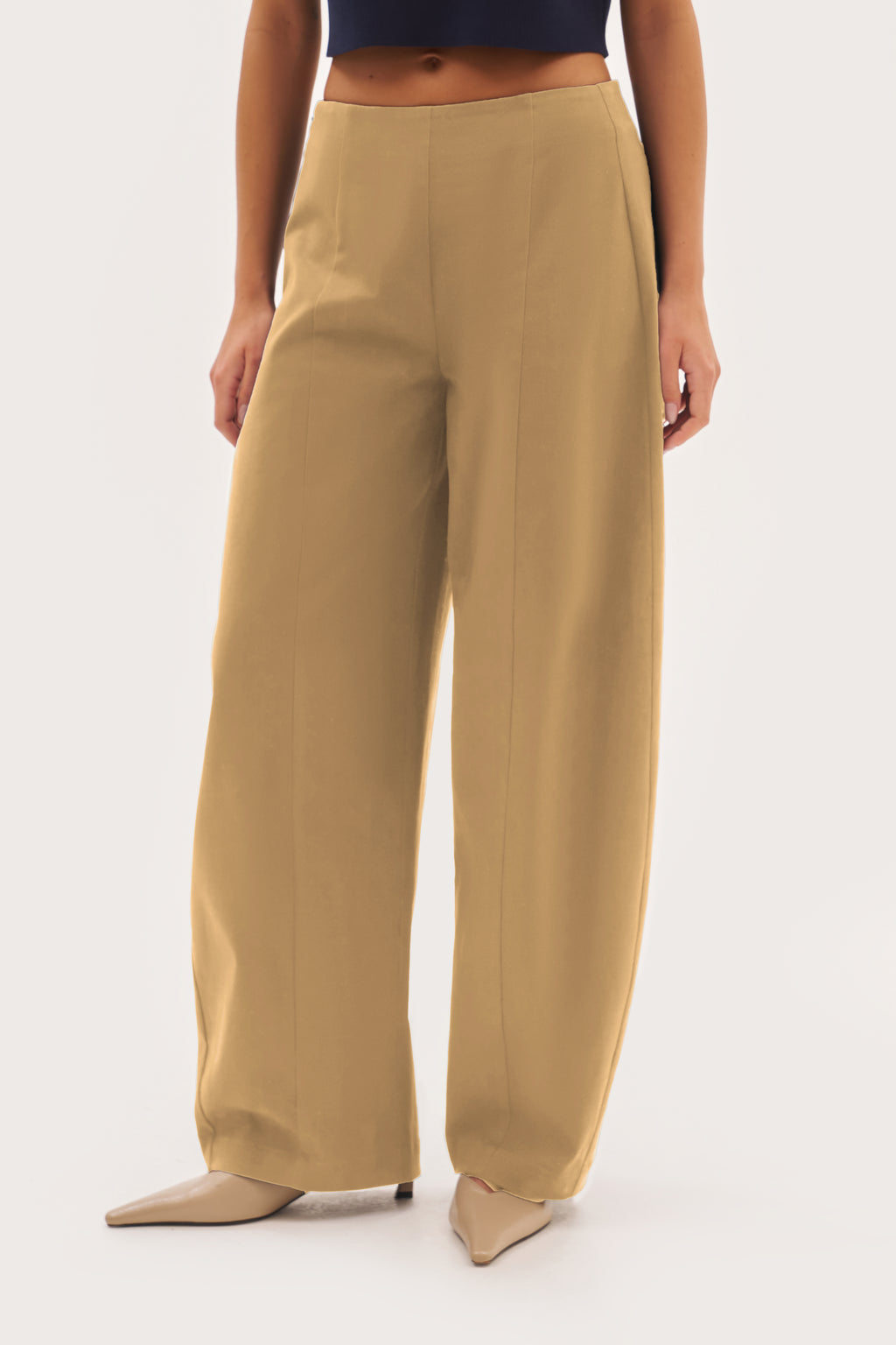 Everyday Balloon Trousers - Taupe