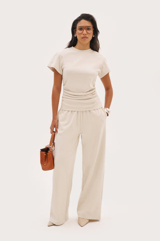 Sora Jersey Pants - Stone