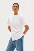 Ashin Oversized Tee - White