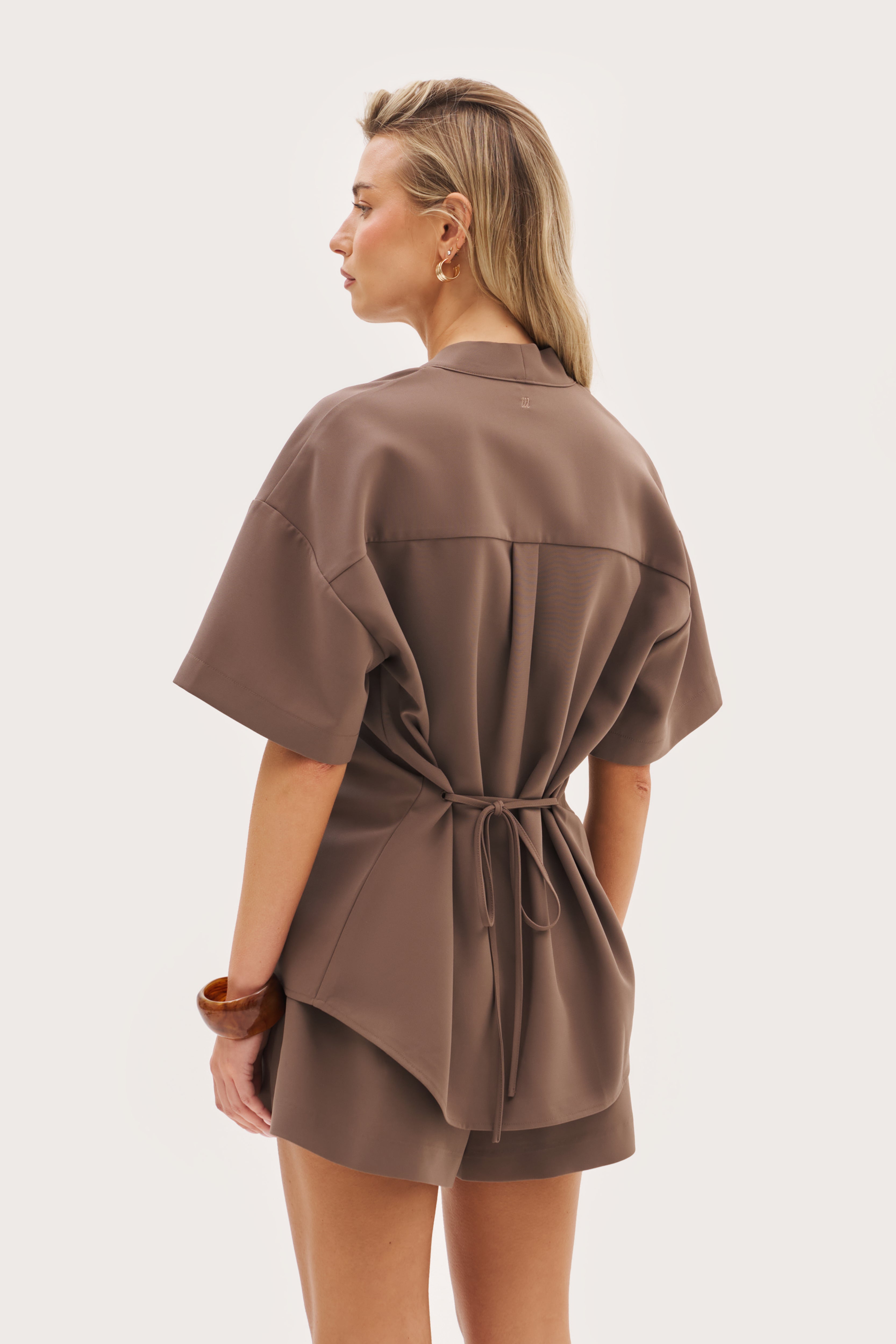 Sundown Overhead Shirt - Khaki Moss