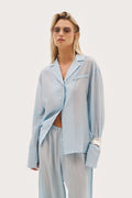 Cove Oversized Shirt - Delicate Blue