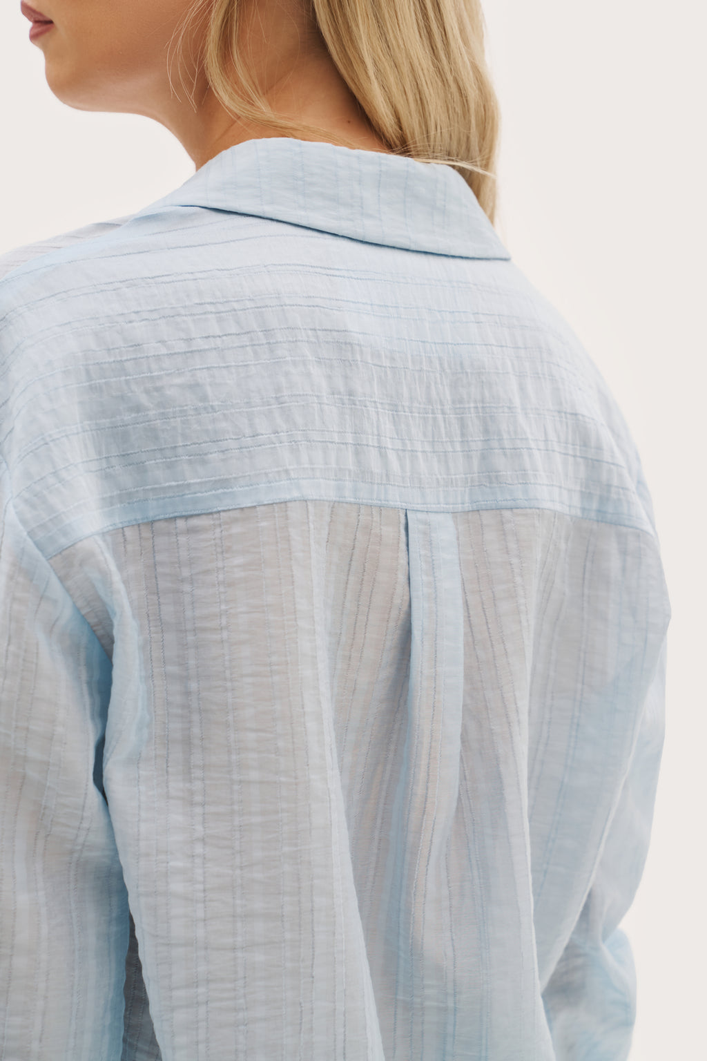 Cove Oversized Shirt - Delicate Blue