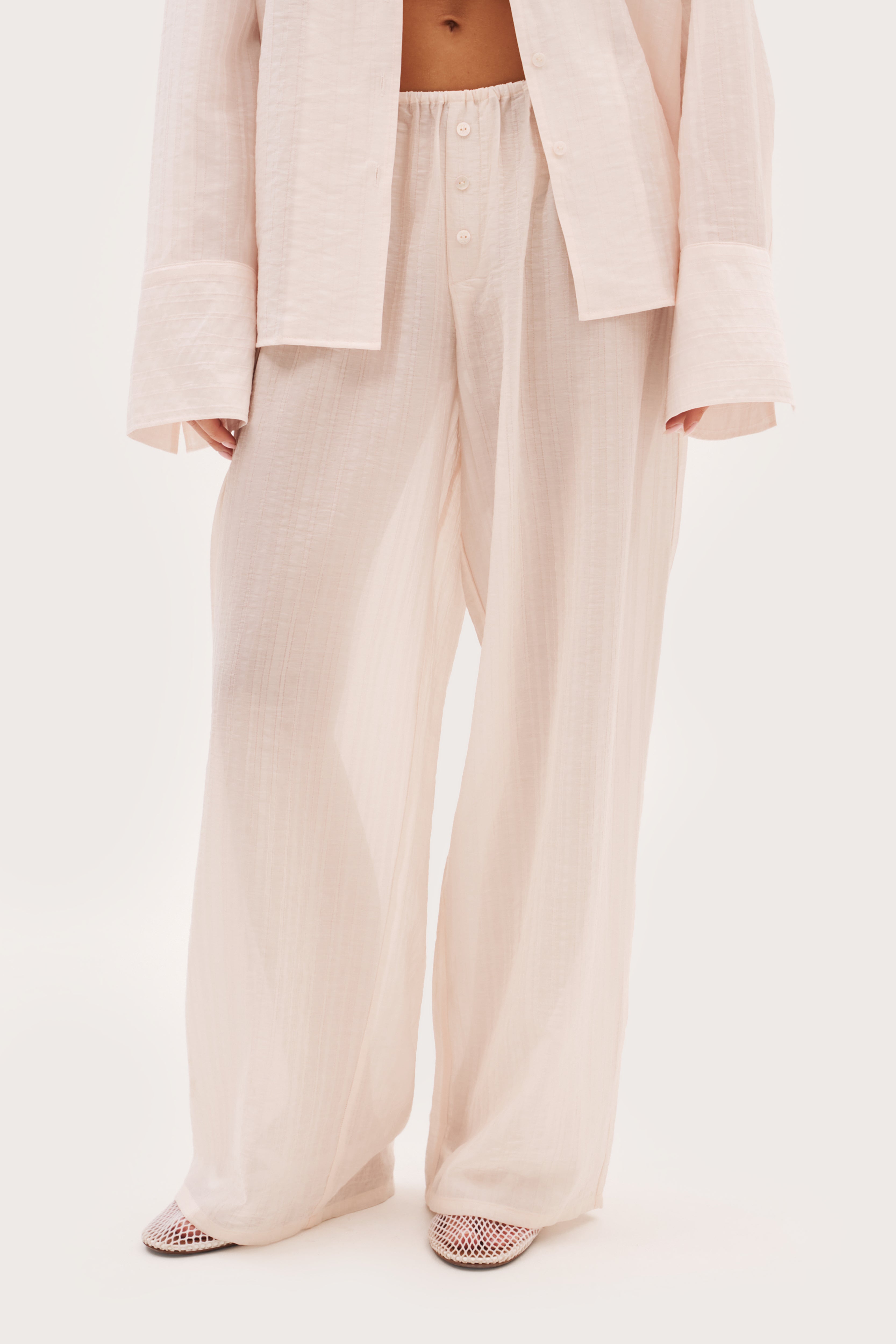 Cove Pants - Pale Pink