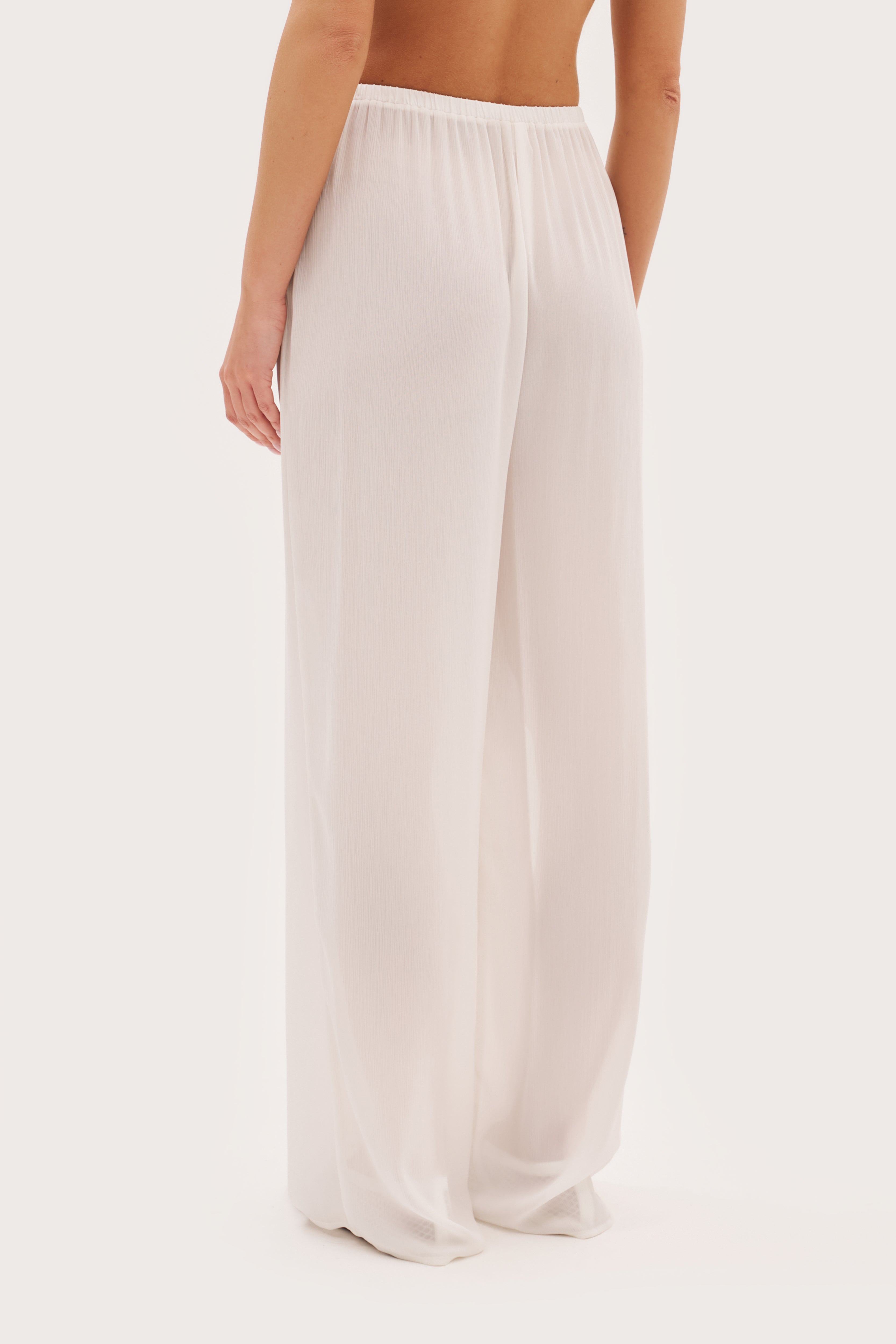 Palm Pants - White