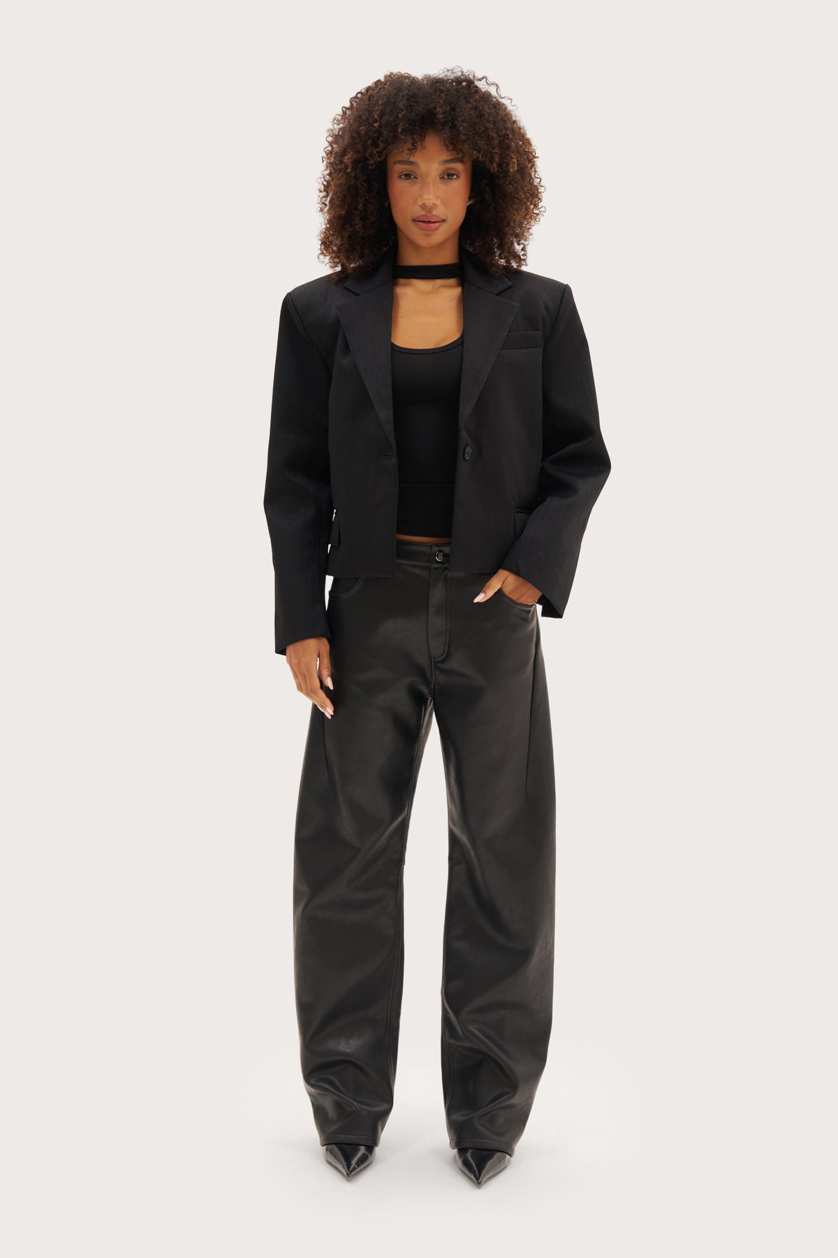 Boxy Blazer - Black