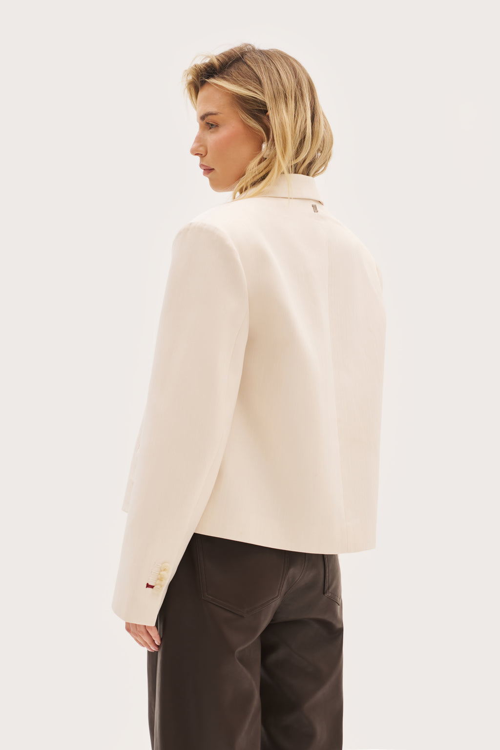 Boxy Blazer - Cream