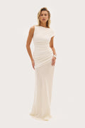 Quiet 3 in 1 Maxi Dress - Off White