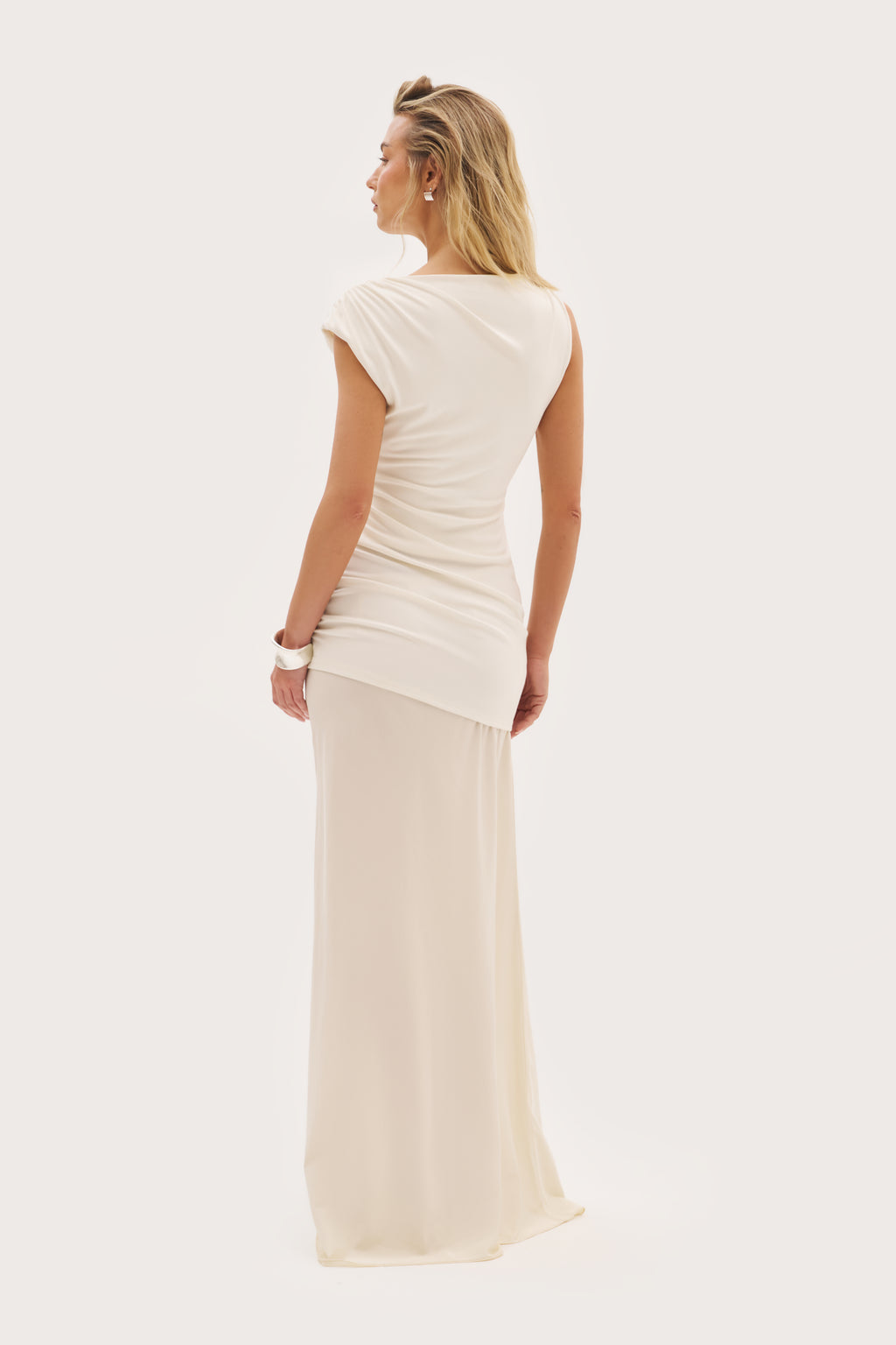 Quiet 3 in 1 Maxi Dress - Off White