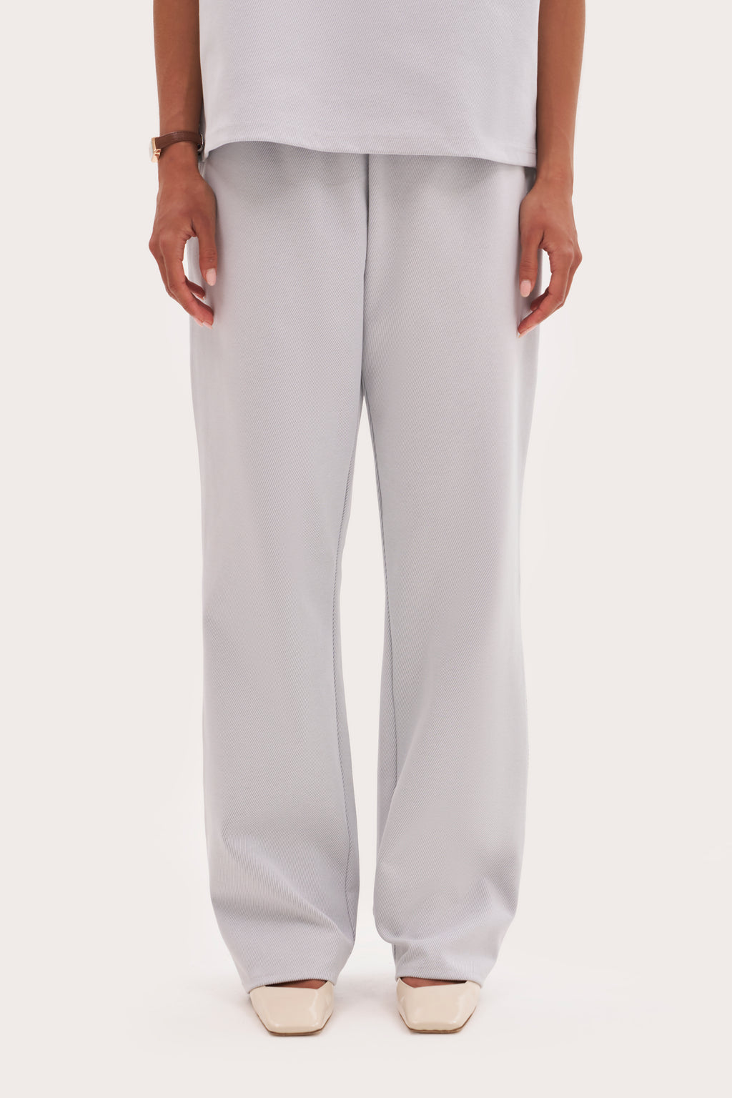 Pique Pants - Blue