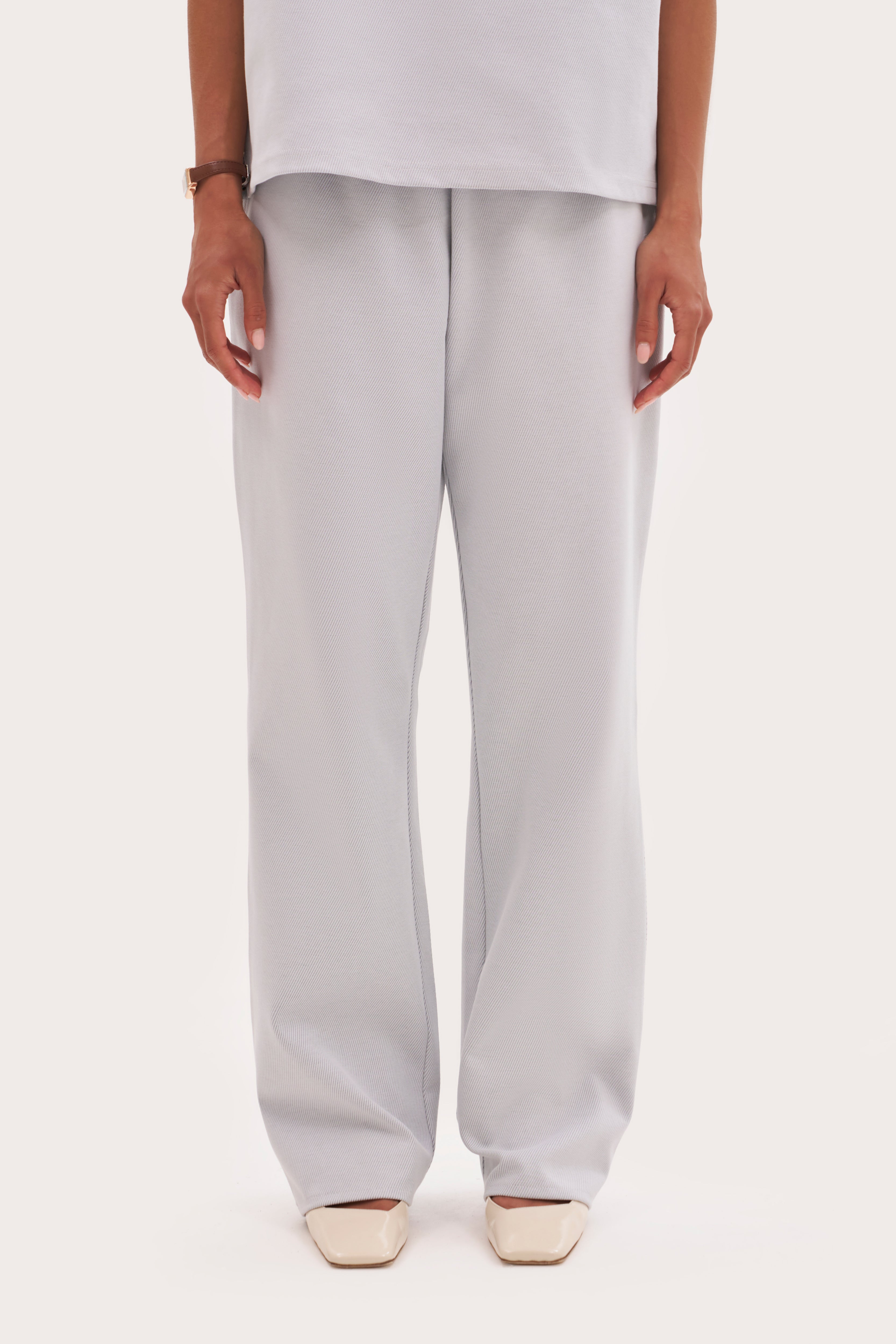 Pique Pants - Blue