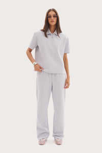 Pique Pants - Blue