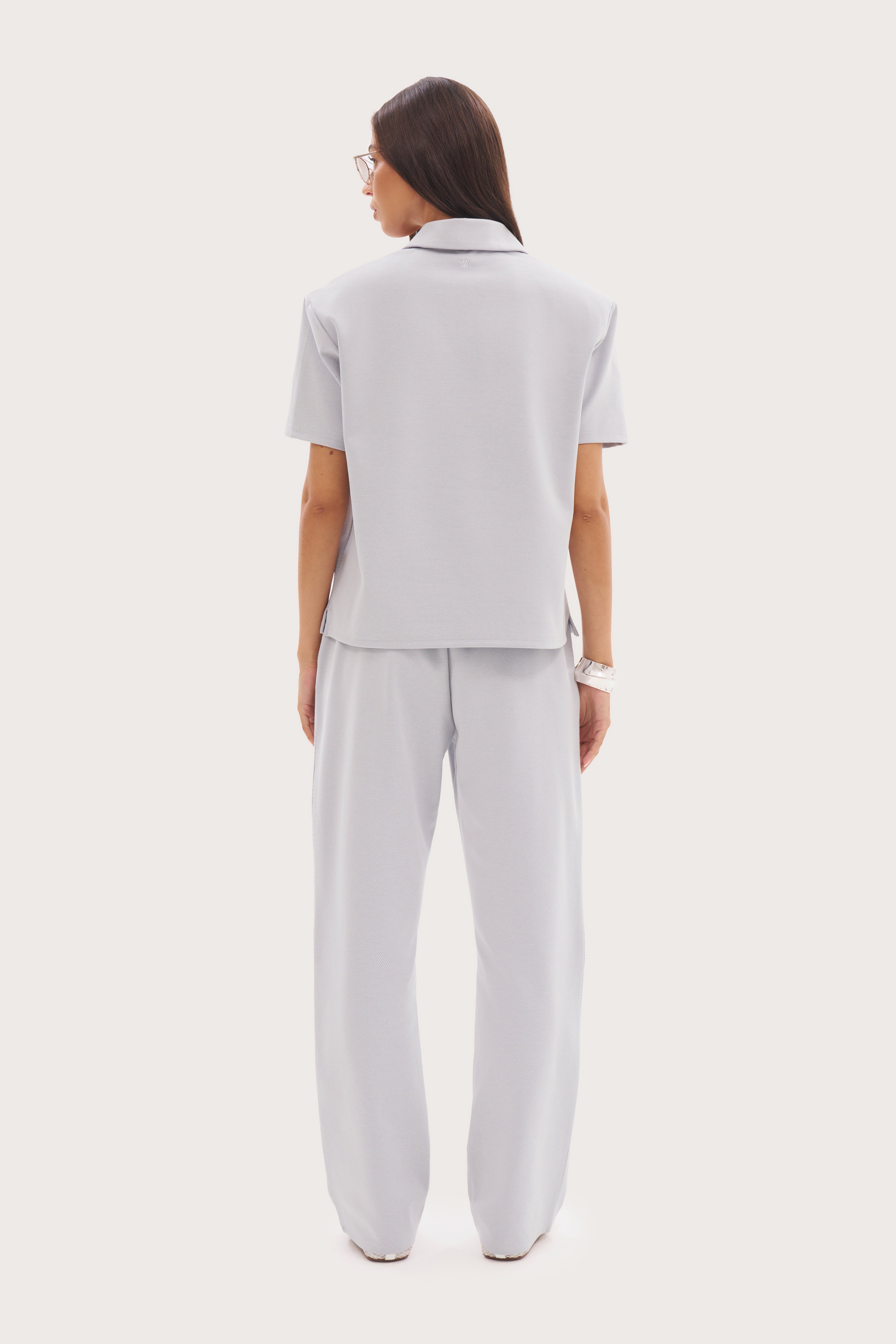 Pique Pants - Blue