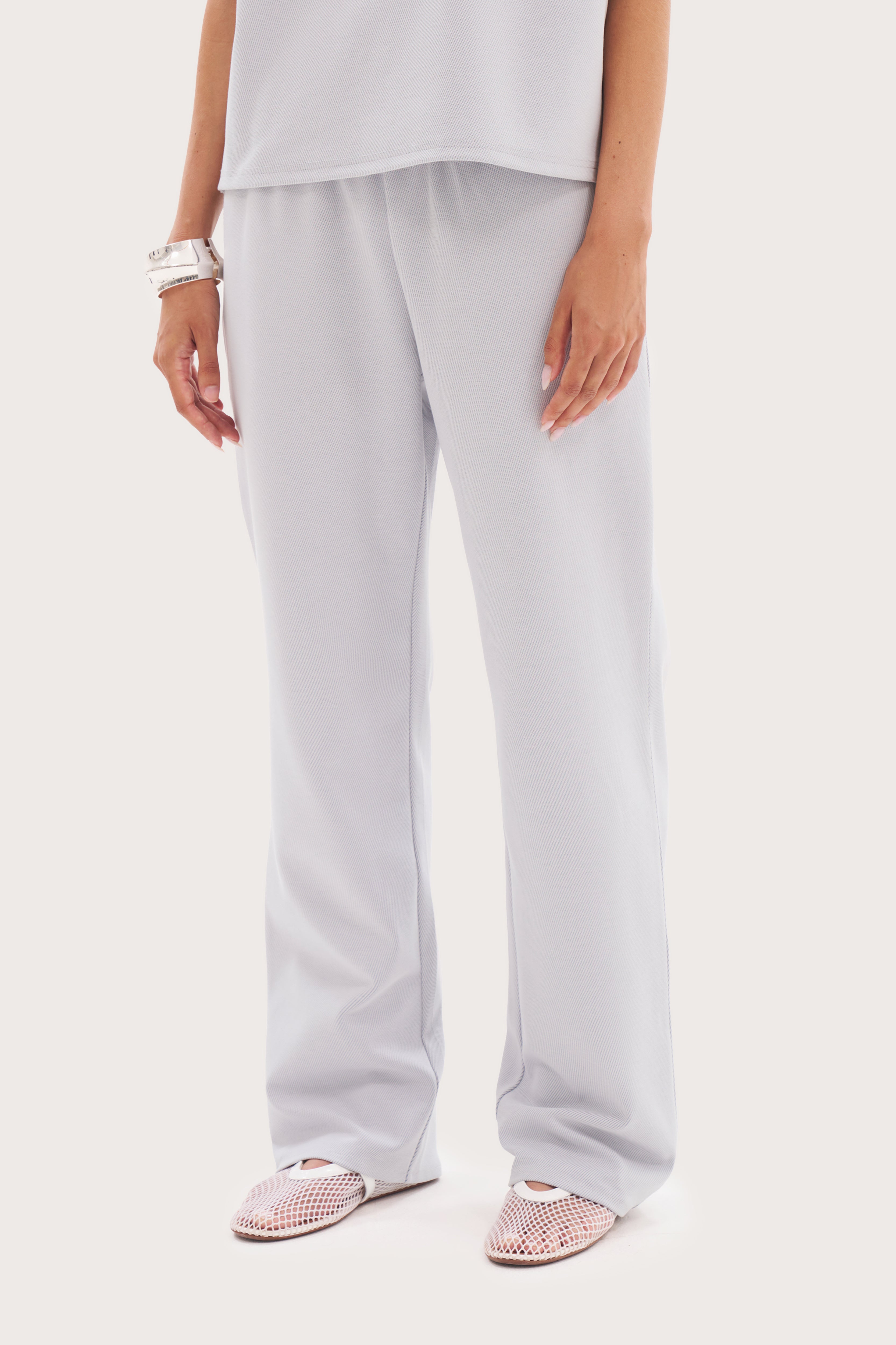 Pique Pants - Blue