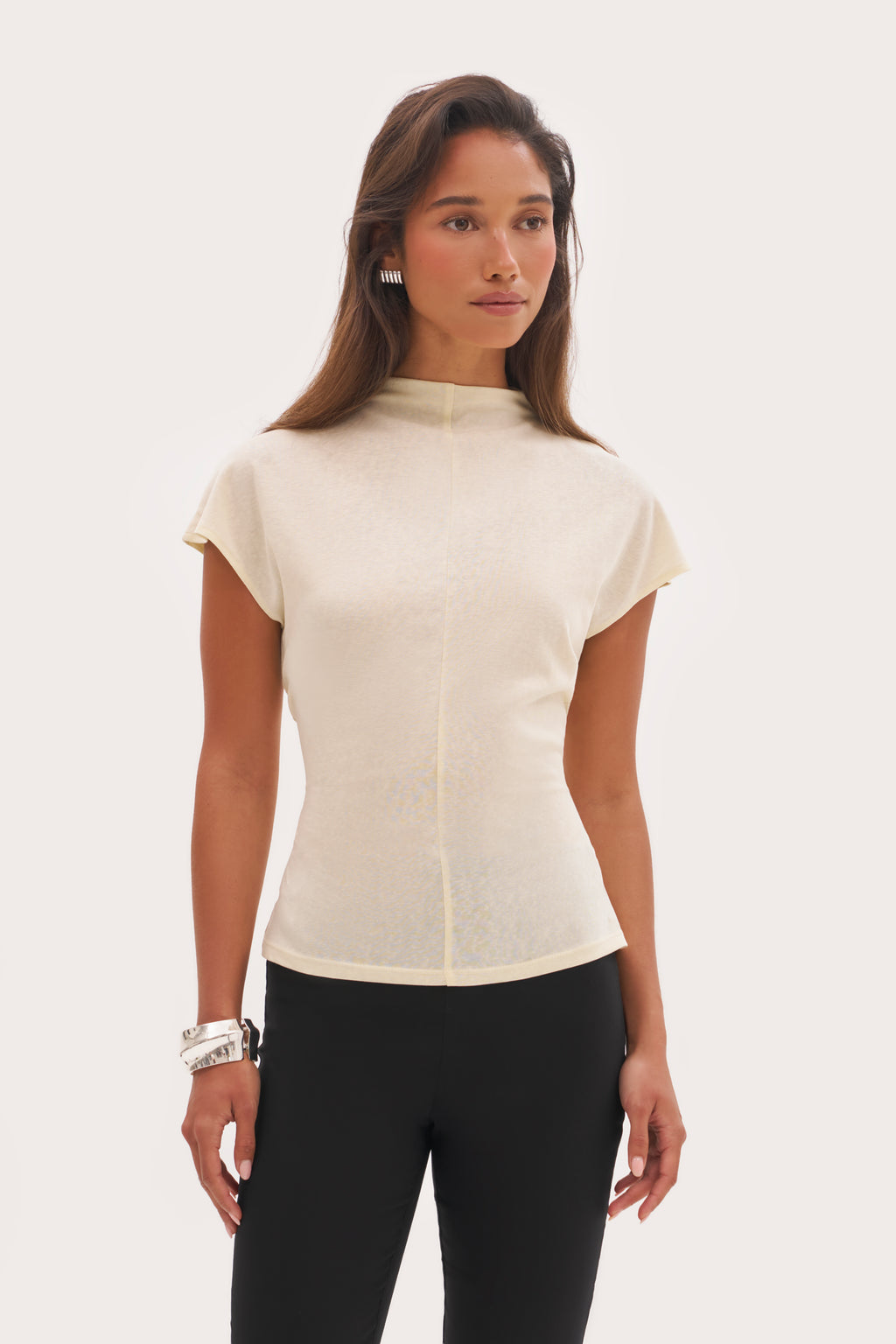 Breeze Tee - Buttercream