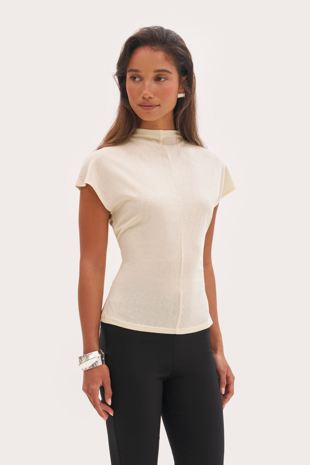 Breeze Tee - Buttercream