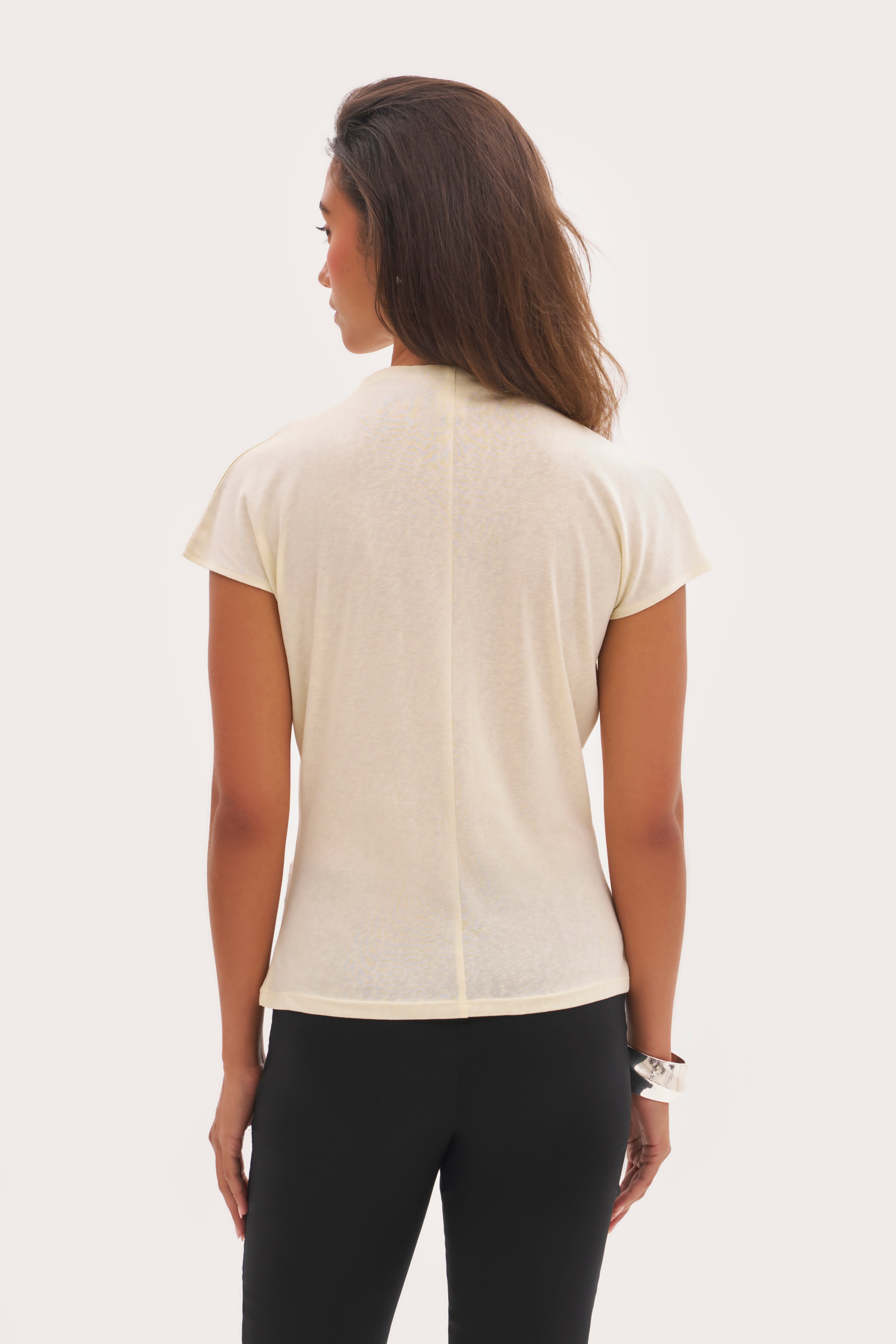 Breeze Tee - Buttercream