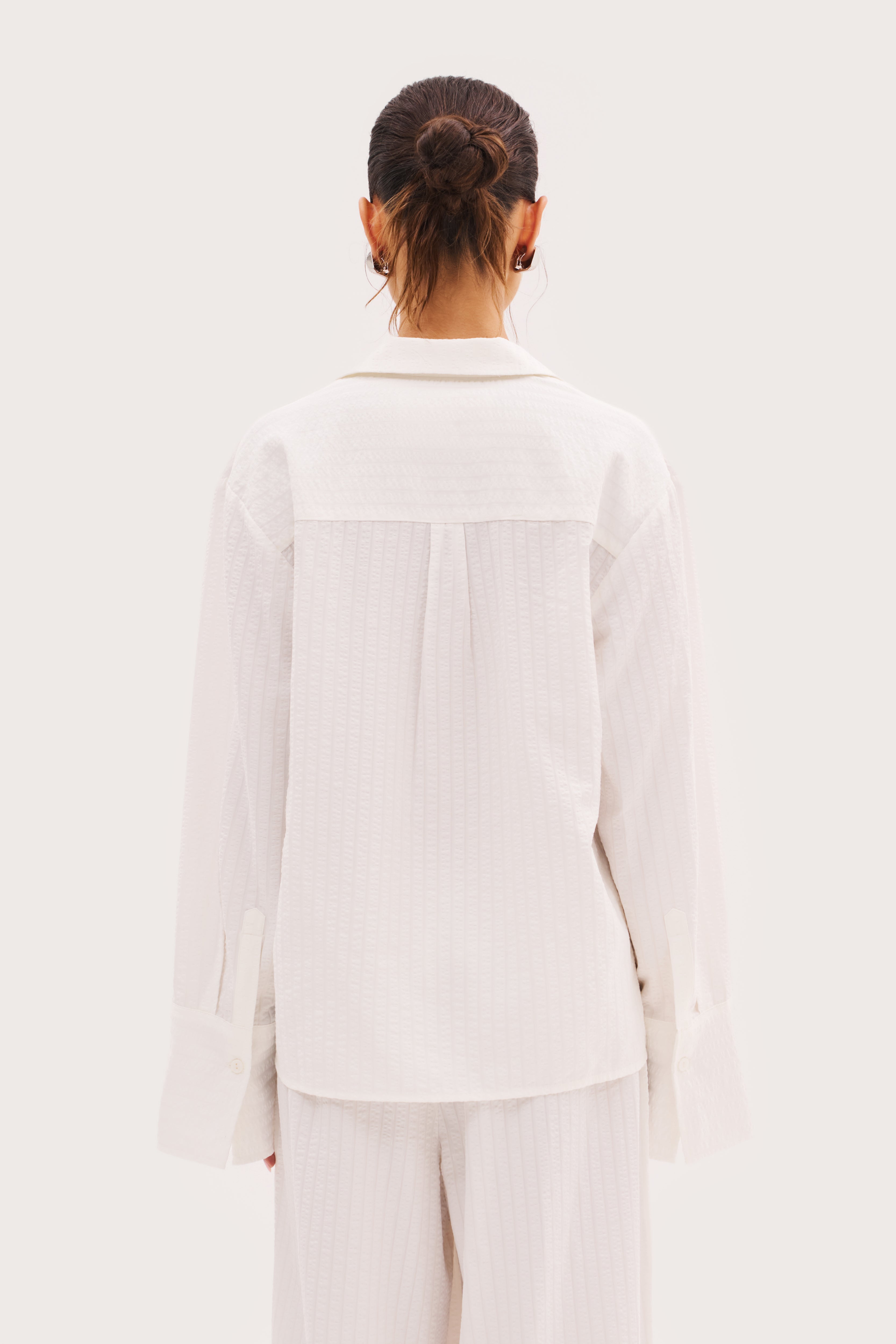 Amalfi Oversized Shirt - White