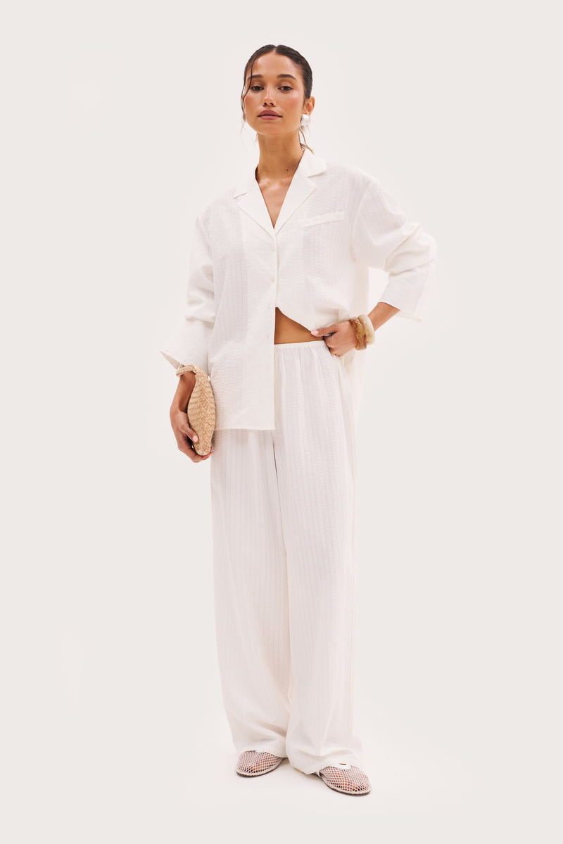 Amalfi Pants - White