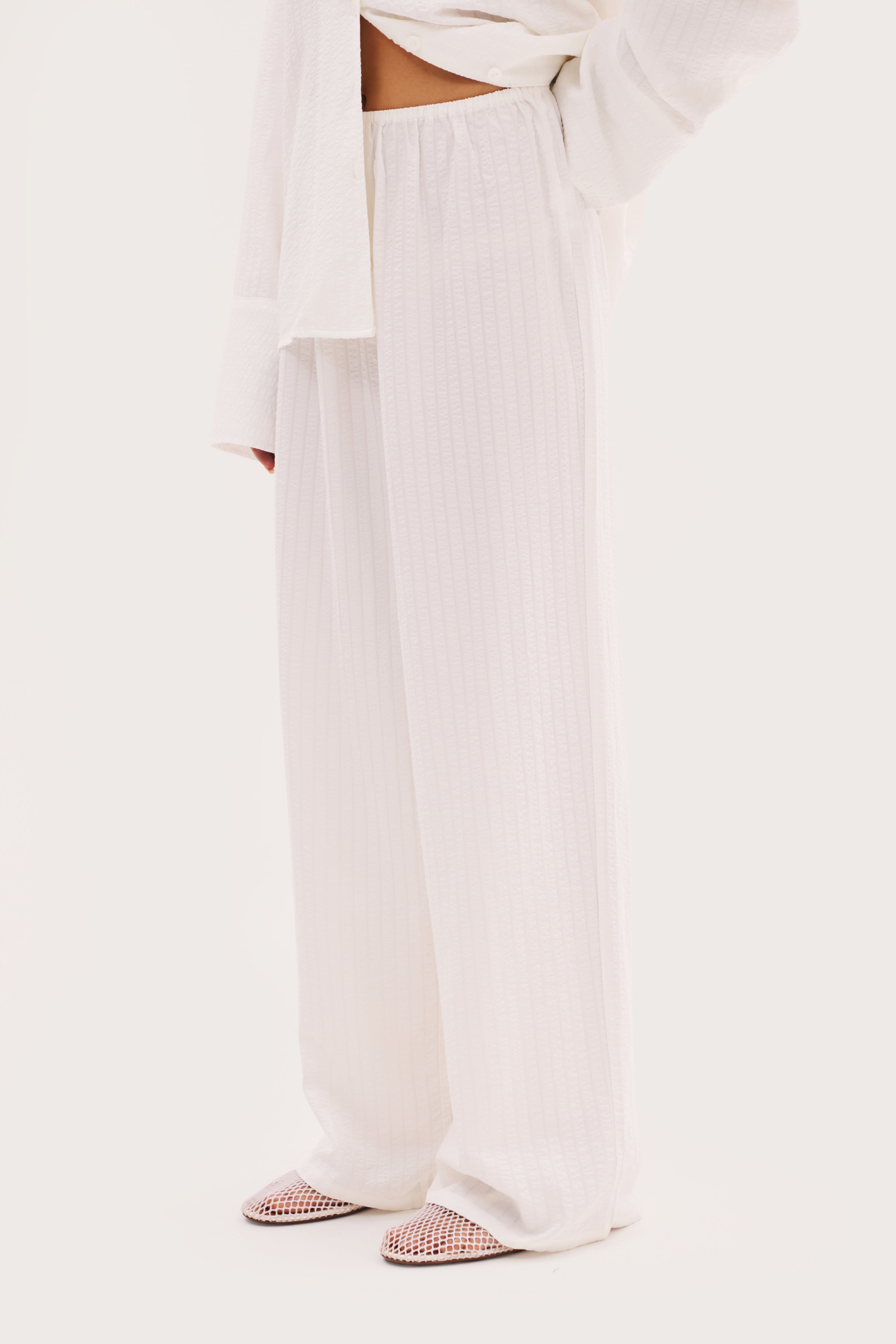 Amalfi Pants - White
