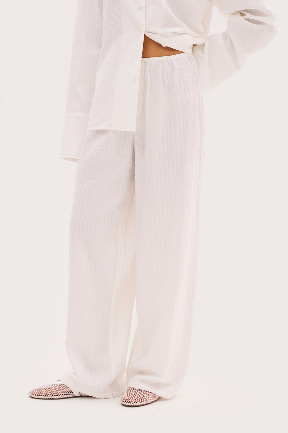 Amalfi Pants - White