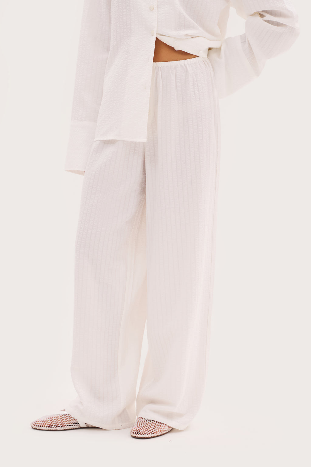 Amalfi Pants - White