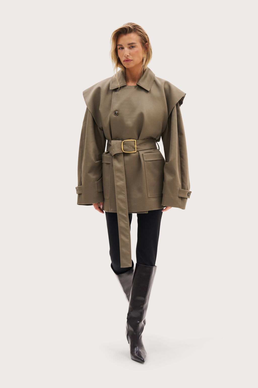 Lowe Trench - Khaki