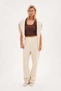 Reworked Daily Errands Straight Leg Joggers - Vintage White