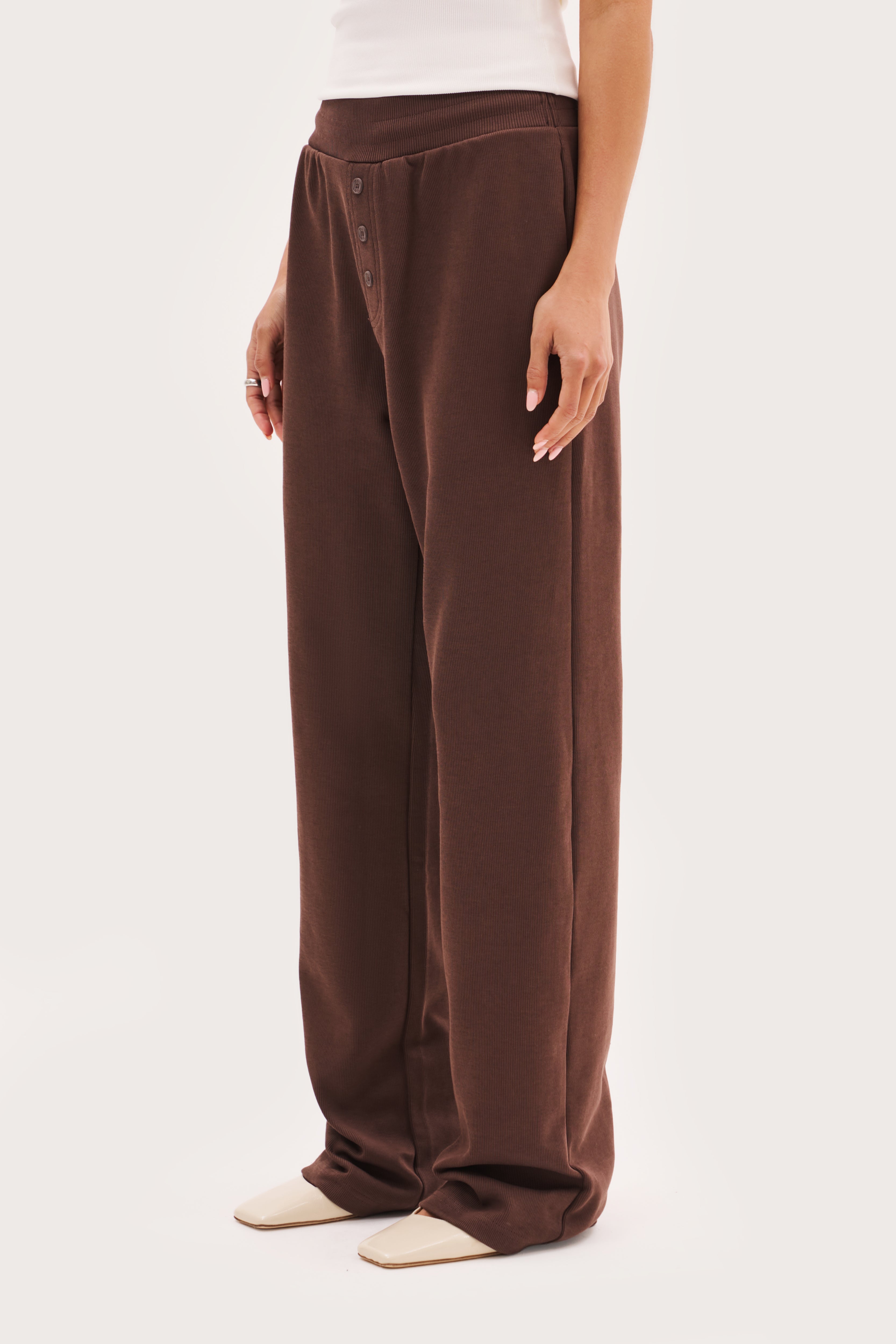 Reworked Daily Errands Straight Leg Joggers - Washed Mocha