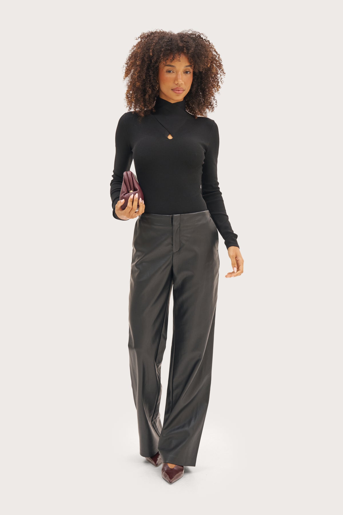 Elvyn Knit Bodysuit - Black